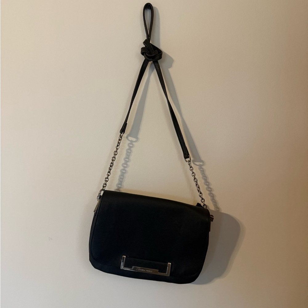 Ivanka Trump Black Bag with Metallic Trim